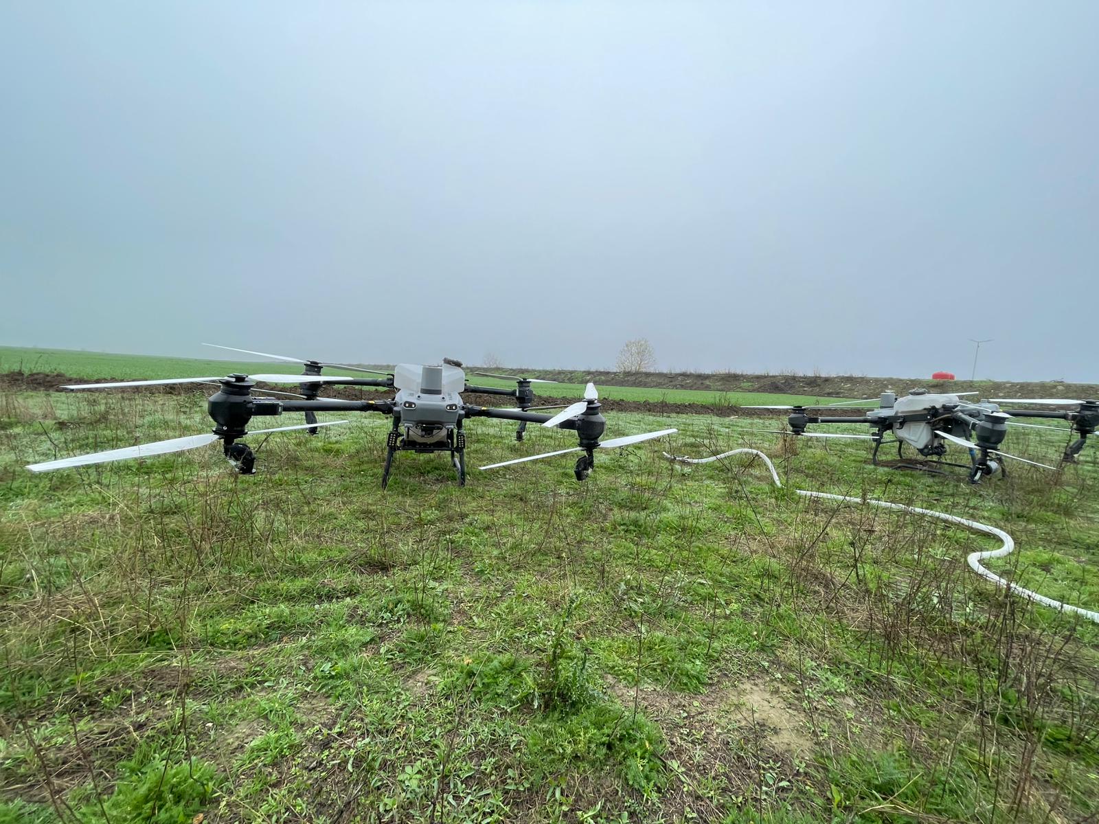 Studiu de Caz: Erbicidare Grâu cu Drona în Călărași – 1.200 ha în 8 ore (Nov. 2025)