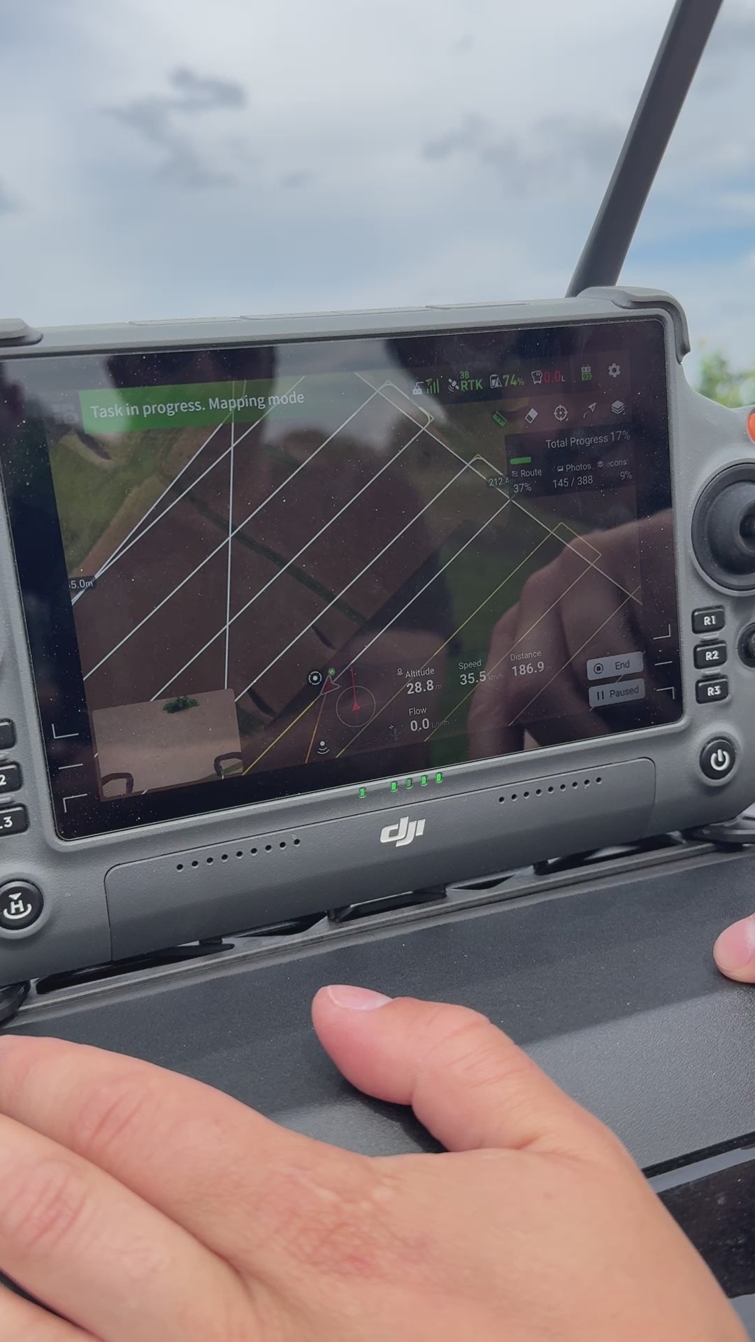 Drona Agricolă - DJI Agras T50