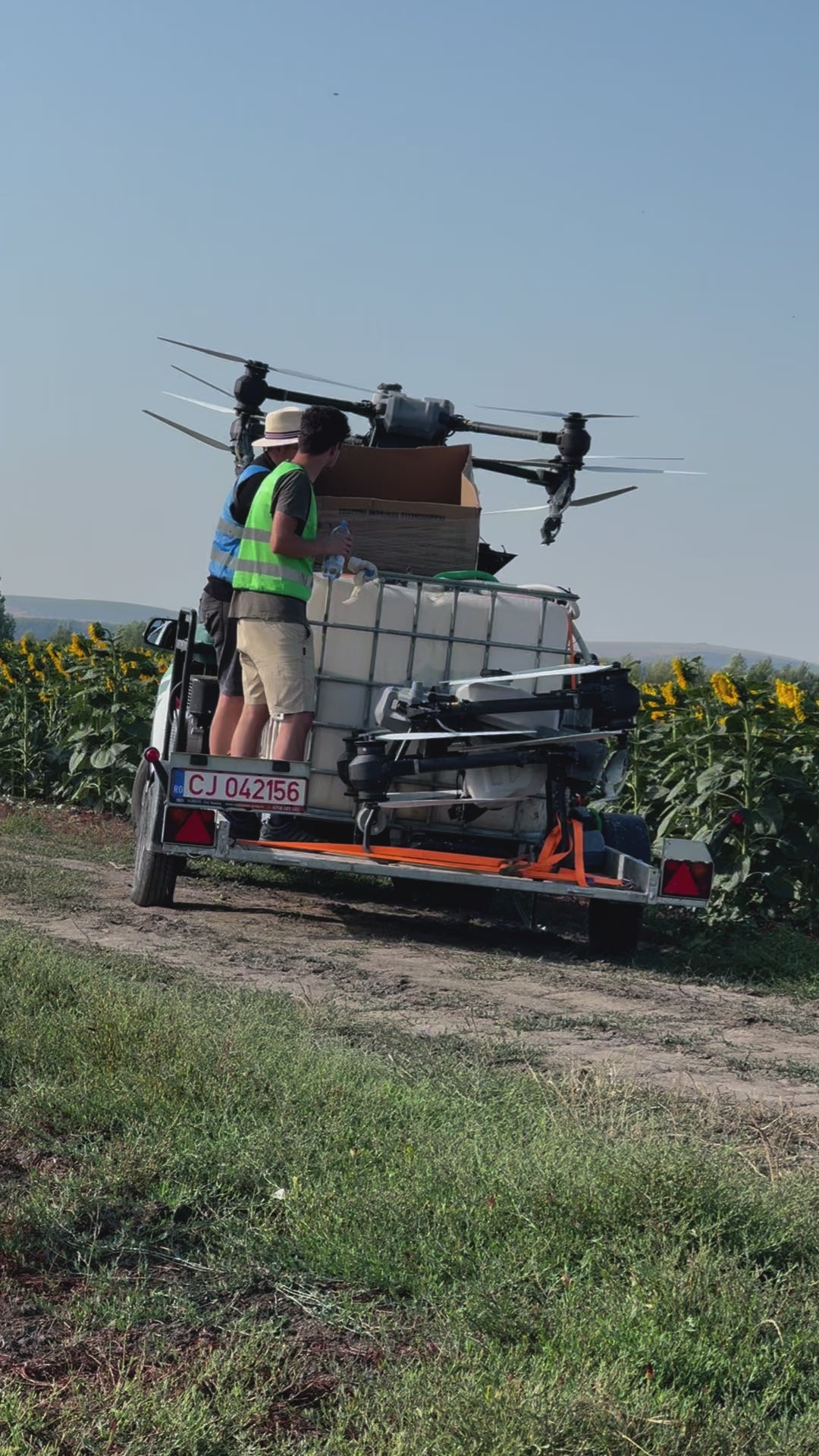 Drona Agricolă - DJI Agras T50