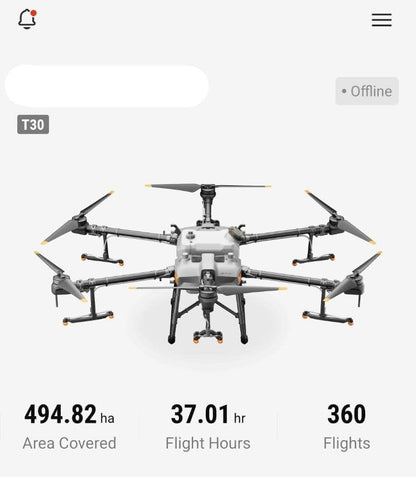 Drona DJI Agras T30 Second Hand